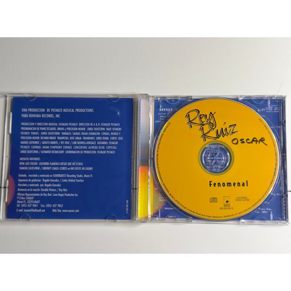 Rey Ruiz – Fenomenal CD - Salsa Latin Dance Music 2000 Universal Music - Picture 3 of 9